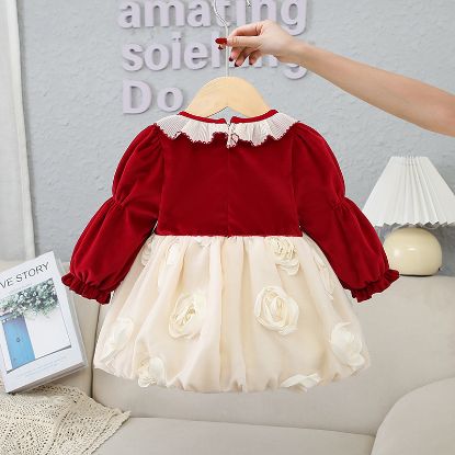 Picture of Tianjing children's clothing 2023 winter new girls dress